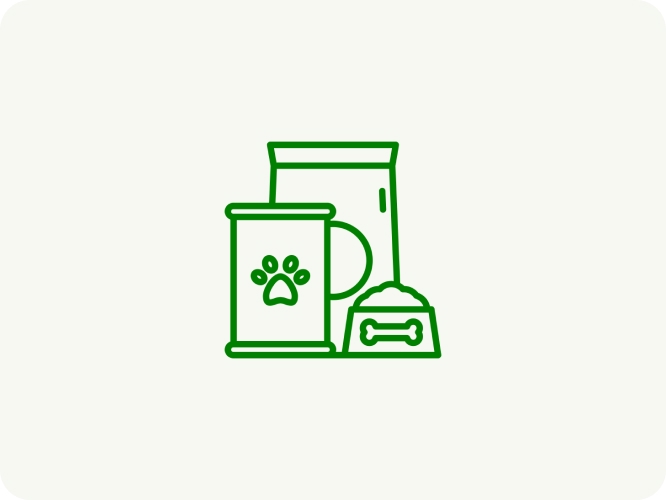 Pet nutrition icon