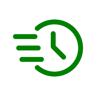 Faster time icon