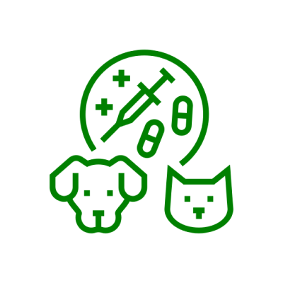 Pet injection icon