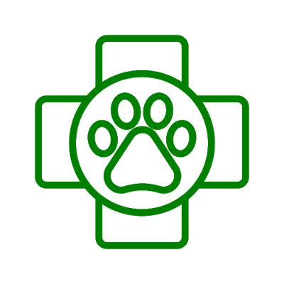 Pet treatment icon