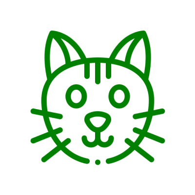 cat healthy icon